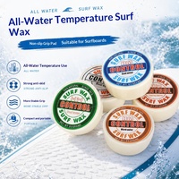 Cire de surf sur mesure écologique, cire ronde pour skimboard, pour l'entretien des planches de surf