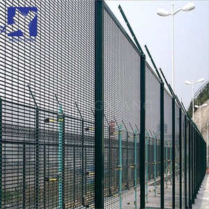 Valla Curva Anti-Escalada 358 de Acero Galvanizado con Revestimiento de PVC, Diseño Moderno <span class=keywords><strong>para</strong></span> Parques, Jardines, Seguridad Residencial y Comercial - Product Image 3