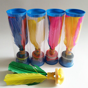 Plume colorée chinois Jianzi ballon de plage Badminton coup de pied volant pour les jeux de plein air exercice du pied - Product Image 5