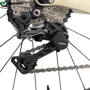 จักรยานกรวดคาร์บอนทั้งคัน แบบแกนปลดเร็ว สำหรับจักรยานเสือหมอบคาร์บอนไฟเบอร์ พร้อมเบรกดิสก์ไฮดรอลิก Shimano จักรยานกรวดคาร์บอน - Product Image 5