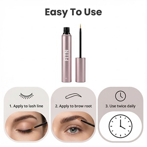 Sérum liquide premium pour la croissance et l'allongement des <span class=keywords><strong>cils</strong></span>, traitement végétalien bio-activant aux peptides et biotine, marque privée OEM pour les <span class=keywords><strong>cils</strong></span> - Product Image 3