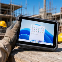 Tablette robuste Winpad 7 pouces 8+128 Go NFC RFID avec lecteur d'empreintes digitales, prix fabricant, faible MOQ