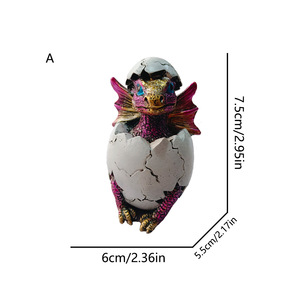 2024 nouveau Dragon résine ornements GTB05 jeu résine trônes Dragon Sculpture décor de table Figurine à collectionner - Product Image 2