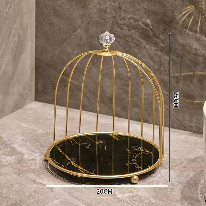 Single-layer birdcage [UV Black Gold]