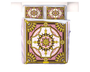 <span class=keywords><strong>Set</strong></span> Selimut poliester motif selimut mewah <span class=keywords><strong>3D</strong></span> kecakapan indah untuk kenyamanan dan gaya - Product Image 5