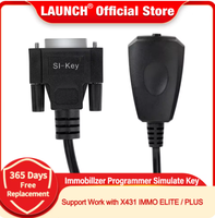   Programador de Inmovilizador Original X431, Herramienta de Escaneo OBD2 para Simular Llaves, SI-KEY para X-431 IMMO ELITE/IMMO PLUS/IMMO Pro