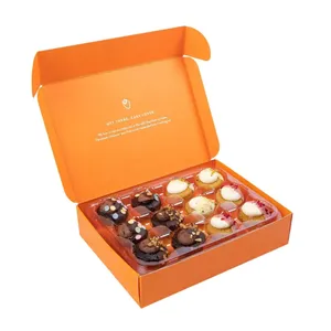 Benutzer definierte Logo Muffin Box Verpackung Cupcake Boxen 12 Loch Abonnement Box Produkte