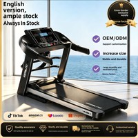 Caminadora Eléctrica Plegable Portátil para Uso Doméstico, Compacta, para Ejercicio en Interiores, con Velocidad Ajustable y Múltiples Programas de Ejercicio