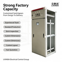 Boîtier de distribution basse tension GGD, en métal, indice de protection IP54, armoire électrique industrielle, taille personnalisée, tension et courant personnalisés