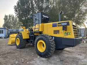 Komatsu-cargador de ruedas de WA380-6, cargador usado de buena mantenimiento en Shanghai - Product Image 4