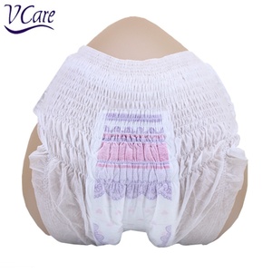 Serviettes hygiéniques jetables en pur coton, avec ailettes et bordure latérale, feuille supérieure douce non tissée, certifiées ISO9001, différentes tailles - Product Image 4