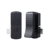 Be-Tech inteligente Smartlock Manual cerradura de puerta electrónica WiFi red Smartcode contraseña para puerta de acero de latón tarjeta de memoria datos