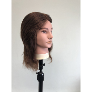 Testa per Acconciature da 14 Pollici, 115g, Personalizzabile, in Capelli Umani, per Parrucchieri - Product Image 4