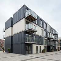 Bureau modulaire économique en conteneur pour les petites entreprises