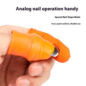 Juego de cuchillos pequeños de acero inoxidable para recoger verduras, herramienta para pelar pulgares, pimienta, flores, ajo, pellizco de uñas, pulgar-PP - Product Image 3