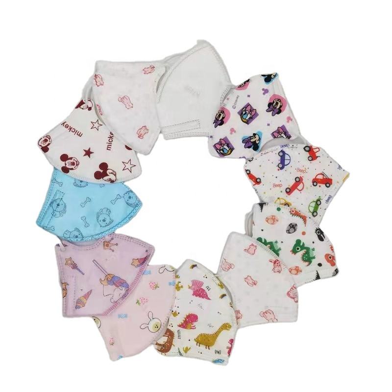 2021 Best-selling KN95 protective Color printing face mask for kids