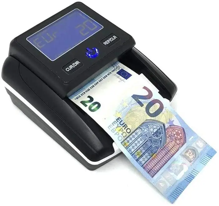 Counterfeit Money AL-130A Handy Small Portable Fake Money Detector Machine Counterfeit Bill Detector