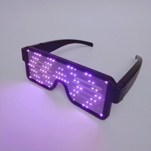 Gafas LED Mágicas con Luz de Colores, Recargables por USB, con Pantalla LED para Mostrar Mensajes, Gafas con Obturador Luminoso para Festivales, Fiestas Rave y Cumpleaños - Product Image 4