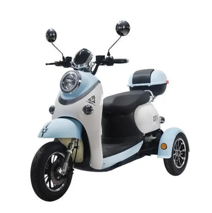 2022 mais novo 3 rodas ce scooter adultos passageiro elétrico triciclo motocicleta à venda