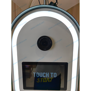Photomaton <span class=keywords><strong>de</strong></span> pointe léger avec écran tactile 10,1 pouces, trépied et éclairage LED RGB contrôlé par <span class=keywords><strong>application</strong></span> pour événements - Product Image 4