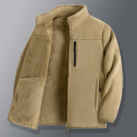 Veste polaire MAQVOB de haute qualité, vente en gros d'usine, personnalisable, vêtements d'extérieur, veste polaire chaude d'hiver, fermeture éclair, randonnée, chasse, veste polaire pour homme