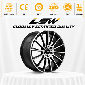 LS8196 5x120 ET35 ล้อฟอร์จขนาด 18 19 20 นิ้ว คุณภาพพรีเมียมประสิทธิภาพสูง สีดำขัดเงา ลายหลายก้าน - Product Image 3
