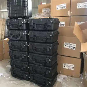 DPC068 Fabrik preis Hochwertige Kunststoff ausrüstung wasserdichtes Schutz-Aufbewahrung werkzeug Koffer stapeln