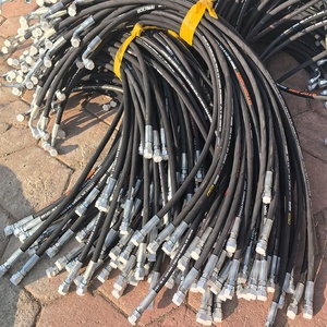 Çelik Tel Spiral 1" 3/8 BSP Hidrolik Bağlantı Elemanları ve Hortumlar Hidrolik 1/4 Hortum Borusu 1/2 3/8" Kauçuk Yüksek Basınçlı Hidrolik Hortumlar - Product Image 3