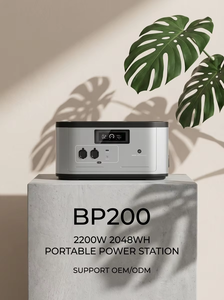 Station d'alimentation portable UESEN 2200W 2048Wh LiFePO4, générateur solaire à onde sinusoïdale pure, contrôleur BP200 30A, charge rapide, <span class=keywords><strong>caravane</strong></span>, camping-car - Product Image 3