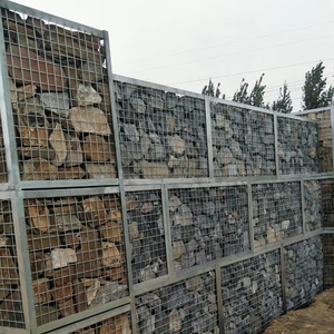Paniers en gabions en fil soudé galvanisé avec une taille de maille uniforme et une résistance supérieure à la corrosion - Product Image 1