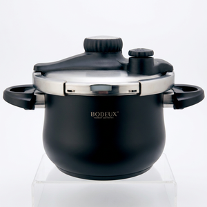 Casserole à cuisson rapide moderne brevetée Bodeux, <span class=keywords><strong>autocuiseur</strong></span> en acier inoxydable, écologique, compatible gaz et induction, cuiseur à <span class=keywords><strong>riz</strong></span> commercial 8L - Product Image 2