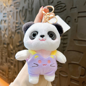 Unisex simpatico cavaliere sciocco giocattolo di peluche portachiavi Super morbido ricamato borsa piccola bambola ciondolo in cotone PP fodera regalo di compleanno - Product Image 3