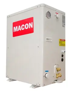 Macon 24kw EVI split air to water DC inverter heat pump Low temperature heat pump -25C EN14511 standard