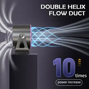 Ventilador USB Recargable Portátil Inteligente para el Hogar, Silencioso, de Pared, para Refrigeración - Product Image 2