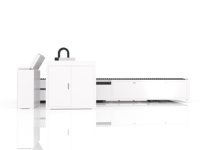 Machine de découpe laser à fibre 1000W pour tôles et tubes en aluminium, avec commande Cypcut, prenant en charge les formats AI/PLT