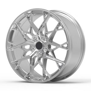 WX Custom Chrome da 17 a 24 pollici <span class=keywords><strong>10</strong></span>,000 tonnellata forgiato T6061 ruote in alluminio aeronautico nuova condizione con 25mm ET per tutti i tipi di veicoli - Product Image 3