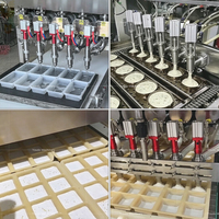 Automatische Muffinsmachine van roestvrij staal, hoge snelheid cupcake productielijn voor voedingsmiddelenverwerkende fabrieken