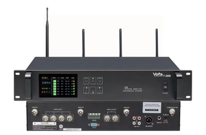 Sistema de micrófono inalámbrico profesional inteligente digital F2000 con distancia de transmisión de 100 m - Product Image 4