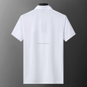 Camiseta Polo a Rayas de Moda Casual <span class=keywords><strong>HUGO</strong></span> 2025, Manga Corta para Hombre, Estilo Empresarial, Delgada, Transpirable, de Verano - Product Image 2