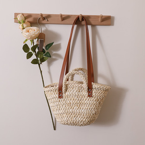 Bolso de hombro grande al por mayor, estilo de mano con cierre abierto, cuerda trenzada, bolsos tejidos - Product Image 5