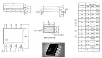 Chip de Voz WT588F02B de Función Potente, Programa de Control Principal y Datos Flash que se Pueden Borrar y Regrabar, Chip de Sonido Grabable