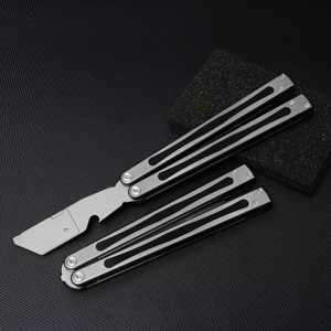 سكين باليسونج خفيف الوزن من التيتانيوم ومحمول، سكين تكتيكي قابل للطي ومتعدد الأغراض للبقاء على قيد الحياة والتخييم والصيد في الهواء الطلق - Product Image 6