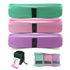 Fasce di resistenza Yoga Set di avviamento per le donne Set di elastici per esercizi di allenamento per le gambe del bottino elastiche <span class=keywords><strong>Pilates</strong></span> flexband - Product Image 4
