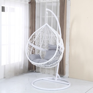 Balcón Jardín Parque sala de estar al aire libre hamacas muebles Patio huevo bebé columpio cuna cama eléctrica bebé mecedora - Product Image 2