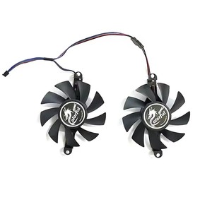 Nuevo ventilador GPU 4PIN 85MM para AMD Jieshuo 51riscRX 6600M <span class=keywords><strong>RX6600M</strong></span> para MLLSE RX 580 8GB Gaming Fan - Product Image 1