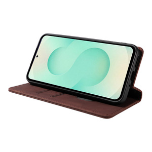 <span class=keywords><strong>Funda</strong></span> Protectora Magnética de Piel Sintética PU para <span class=keywords><strong>Samsung</strong></span> S26 S25 Ultra Galaxy S24 S23FE, Diseño Multifuncional Hecho a Mano - Product Image 4