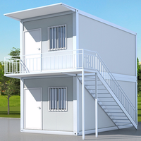 Casa Prefabricada de Acero Ligero de 20 pies, 30 pies, 40 pies con Diseño Personalizado, Aislamiento Acústico, Casa Contenedor Desmontable, Oficina, Apartamento, Sala de Estar