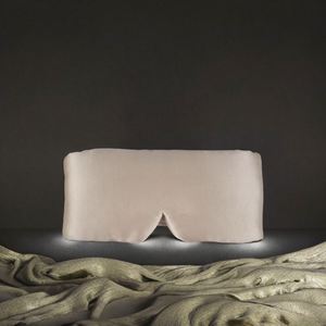 Wholesale Elastic Knit Extra Large Foldable 9*28Cm Comfortable Satin Silk Weighted Eye <b>Mask</b> for Side Sleepers - Product Image 3