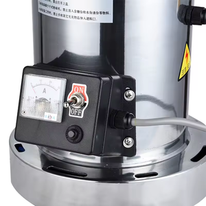 Vollautomatische Mini-Pulvermühle mit 2 Hämern, vertikale Stufenmühle für Getreide und Gewürze, 220V Motor, für Nüsse, Mehl und Gewürze - Product Image 4