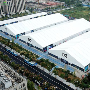 Lớn 40x20ft ngụy trang marquee Lều nhôm hợp kim bền Wedding party PVC chất liệu sự kiện ngoài trời lưu trữ 500 khách thương mại - Product Image 1